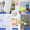 VSKIZ 120Pcs Fridge Magnets, 6x2mm Small Refrigerator Magnets Mini Magnet for Whiteboard Crafts, Office, School